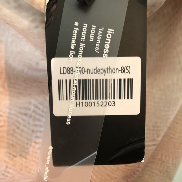 NEW ✨ Lioness Urban Outfitters Don't Be Jealous Slip Dress Python Small - Picture 6 of 11